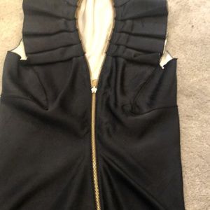 JES WADE BUSTIER ZIPPERED TOP